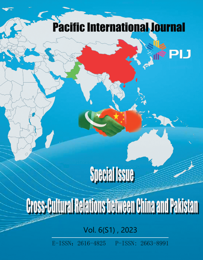					View Vol. 6 No. S1 (2022): Special Issue: Cross-Cultural Relations between China and Pakistan
				